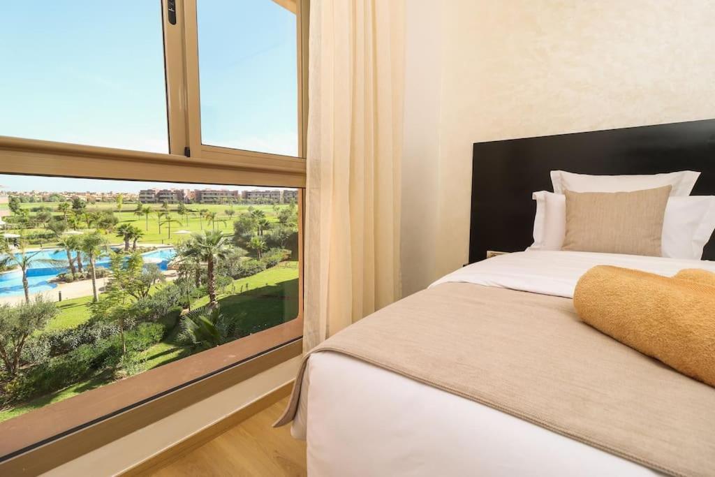 Cosy Appartemt Vue Sur Golf Et Montagne มาร์ราเกช ภายนอก รูปภาพ